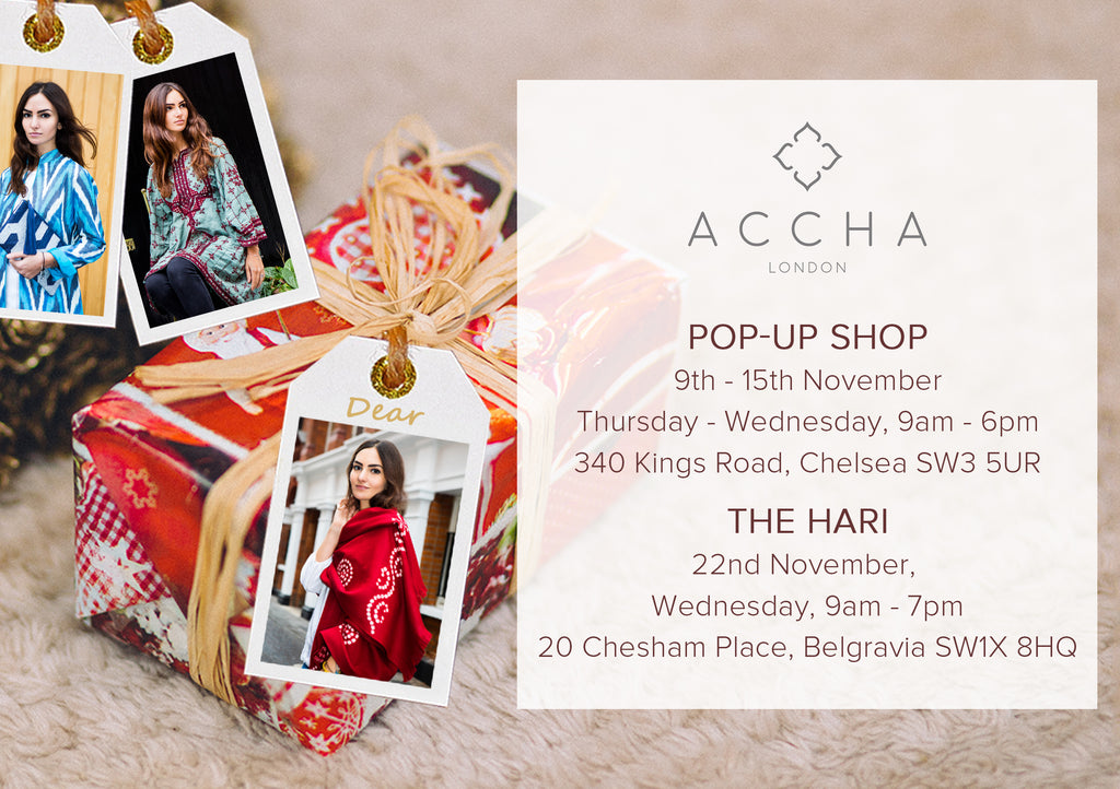Accha's Christmas Shopping Events