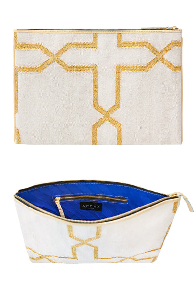 Boho-Luxe Dhurrie Clutches